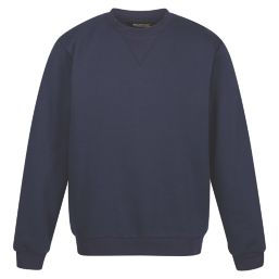 Regatta Pro Crew Neck Sweatshirt Navy Small 37" Chest