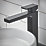 Hansgrohe Vernis Shape 190 Basin Mixer with Isolated Water Conduction Matt Black