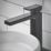 Hansgrohe Vernis Shape 190 Matt Black 250mm Standard Lever Mono Basin Mixer Tap