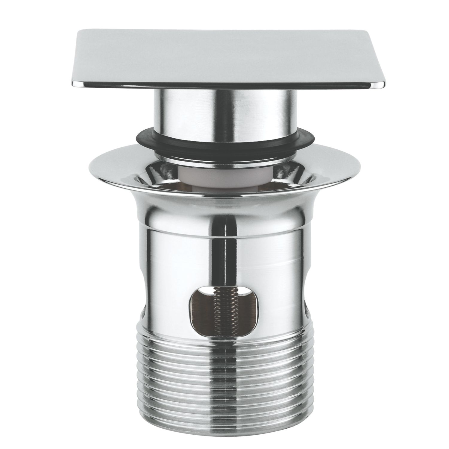 Grohe Slotted Pop Up Square Waste Set StarLight Chrome 70mm (510XT)