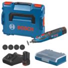 Bosch GRO 12V-35 12V 2 x 2.0Ah Li-Ion CoolPack  Cordless Rotary Tool