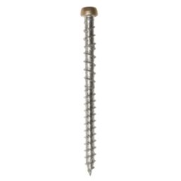 Deck-Tite  TX Mushroom Thread Cutting Composite Decking Screws 4.8mm x 63mm 200 Pack