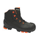 Uvex 2 Metal Free  Safety Boots Black Size 8