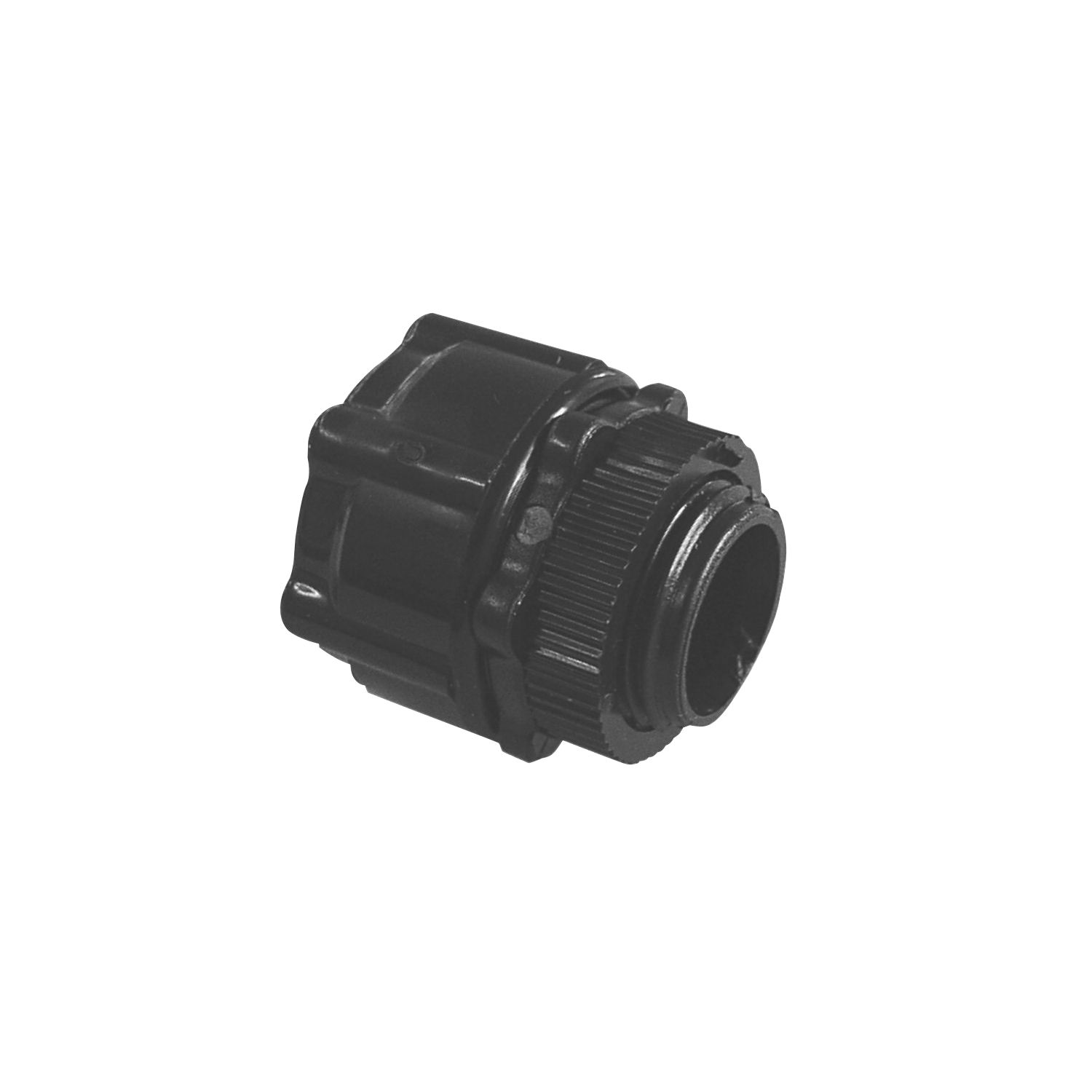 Tower Male Corrugated Conduit Adaptors 20mm Black 5 Pack (51169)