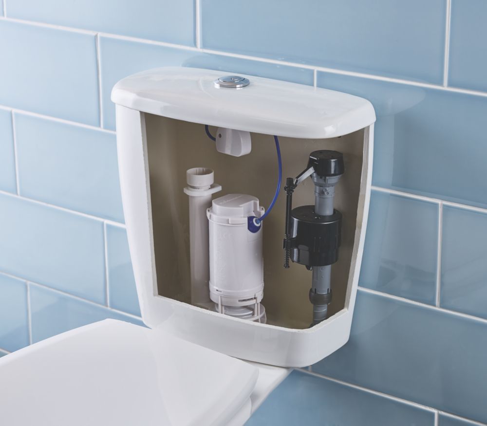 How to FIX a Toilet that is constantly flushing (push button WC) 