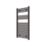 Refurb Flomasta 1200mm x 600mm 2101BTU Black Flat  Towel Radiator