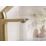 Bristan Frammento Brushed Brass 170mm Standard Lever Mono Basin Mixer Tap  With Clicker Waste