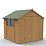Forest  7' x 7' (Nominal) Apex Shiplap Timber Shed with Base