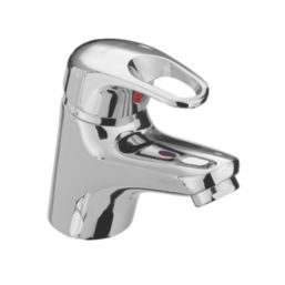 Bristan Cadet Chrome 109mm Cloakroom Lever Mono Basin Mixer Tap  With Clicker Waste