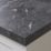 Wilsonart  Matt Black Marble Effect Laminate Worktop 4100mm x 600mm x 38mm