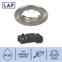 LAP Fulgora Tilt  Downlight Brushed Nickel