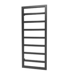 Black heated 2025 towel rail screwfix