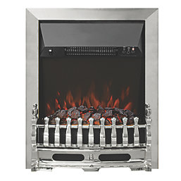 Be Modern Matlock 42inch Electric Fireplace Oak Veneer 1210mm x 330mm x 1080mm