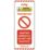 Scafftag  Scaffold Tag (Do Not Use) Inserts 10 Pack