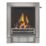Focal Point Soho Chrome Slide Control Inset Gas Full Depth Fire 485mm x 180mm x 596mm