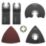 Erbauer   Multi-Material Multi-Tool Accessory Kit 15 Pcs