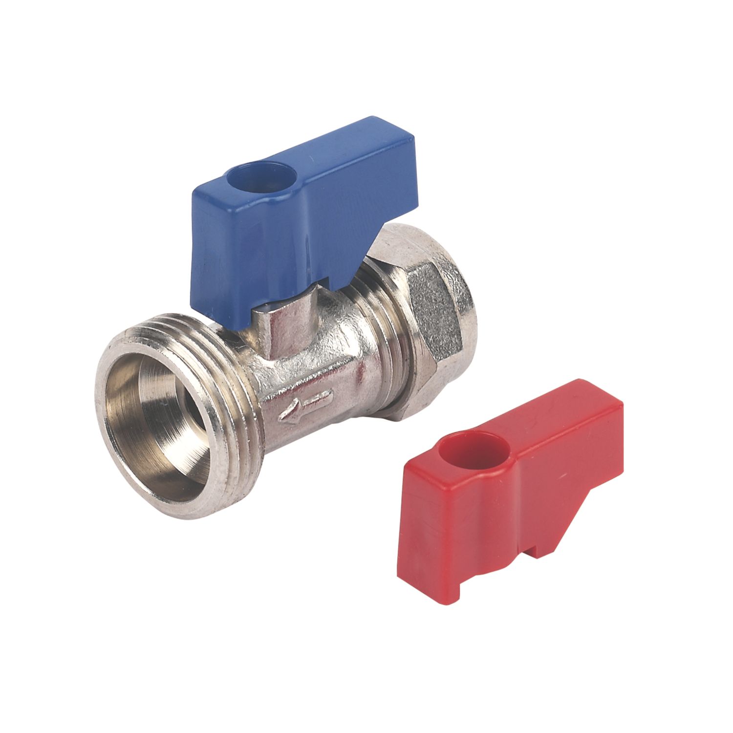 Flomasta Compression Washing Machine Valve Without Check Valve 15mm x 3/4" (51231)