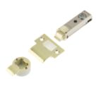 Union Polished Brass Tubular Mortice Latch 73mm Case - 57mm Backset