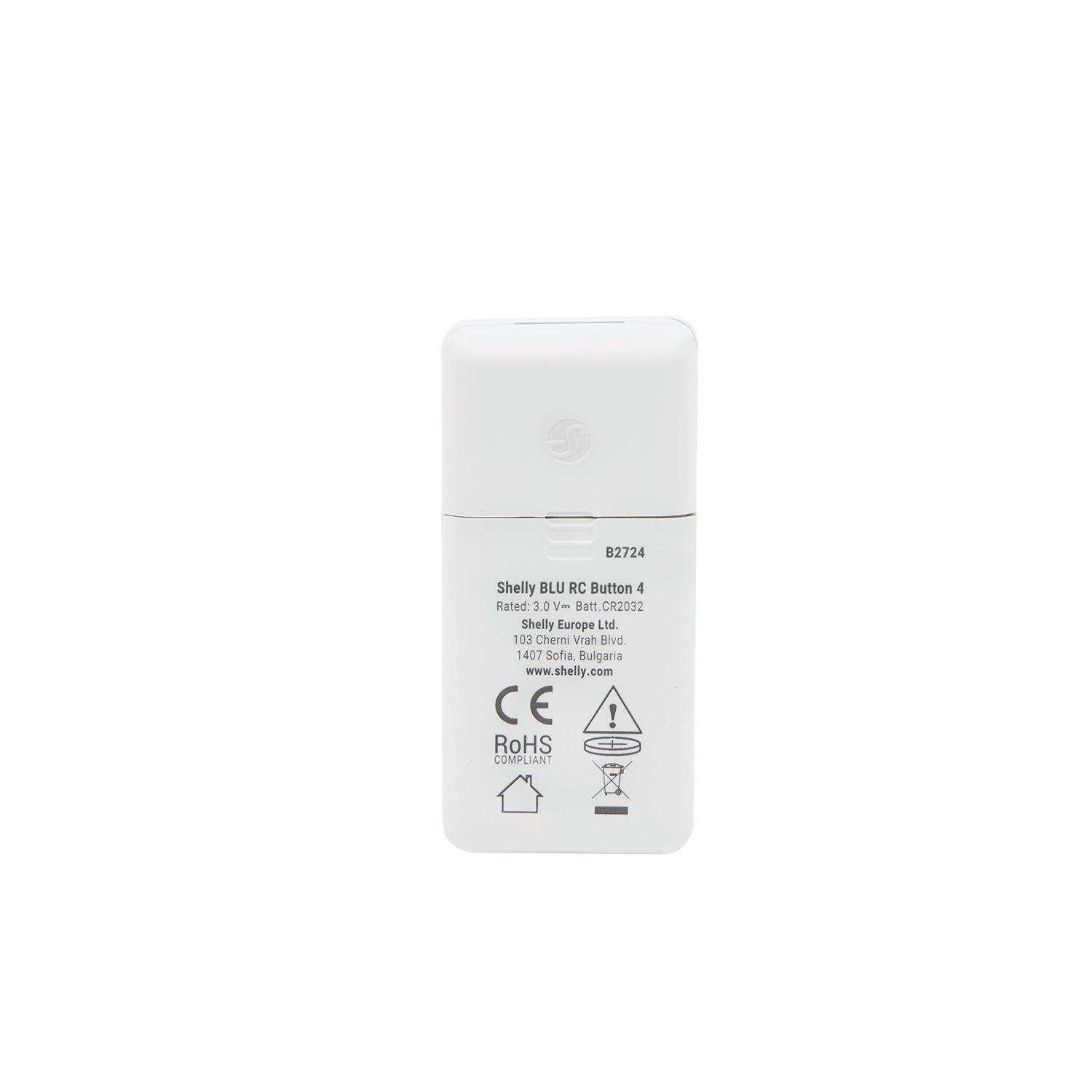 Shelly 4-Way Wired or Wireless Smart Room Controller (512AG)