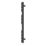 Flomasta Flat Bar 1000mm x 500mm 1576BTU Black Vertical Designer Radiator