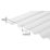 Radmat Building Materials  Corrugated PVC Roof Sheet Clear 1525mm x 0.8mm x 762mm 5 Pack