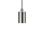 Knightsbridge  Contemporary Style 3-Light Bar Pendant Brushed Chrome