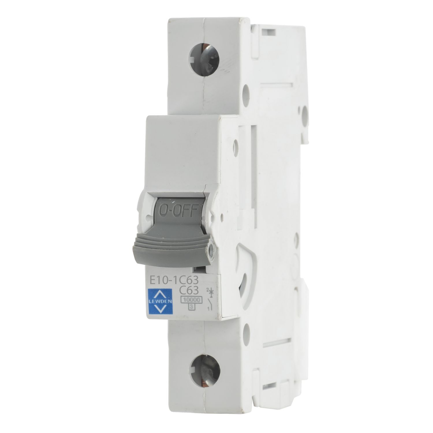 Lewden E10 63A SP C Curve MCB (512HM)