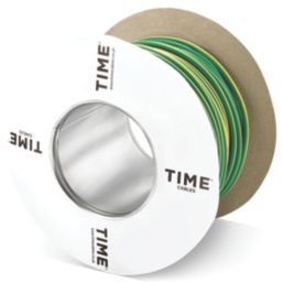 Time 6491X Green/Yellow 1-Core 16mm² Conduit Cable 50m Drum