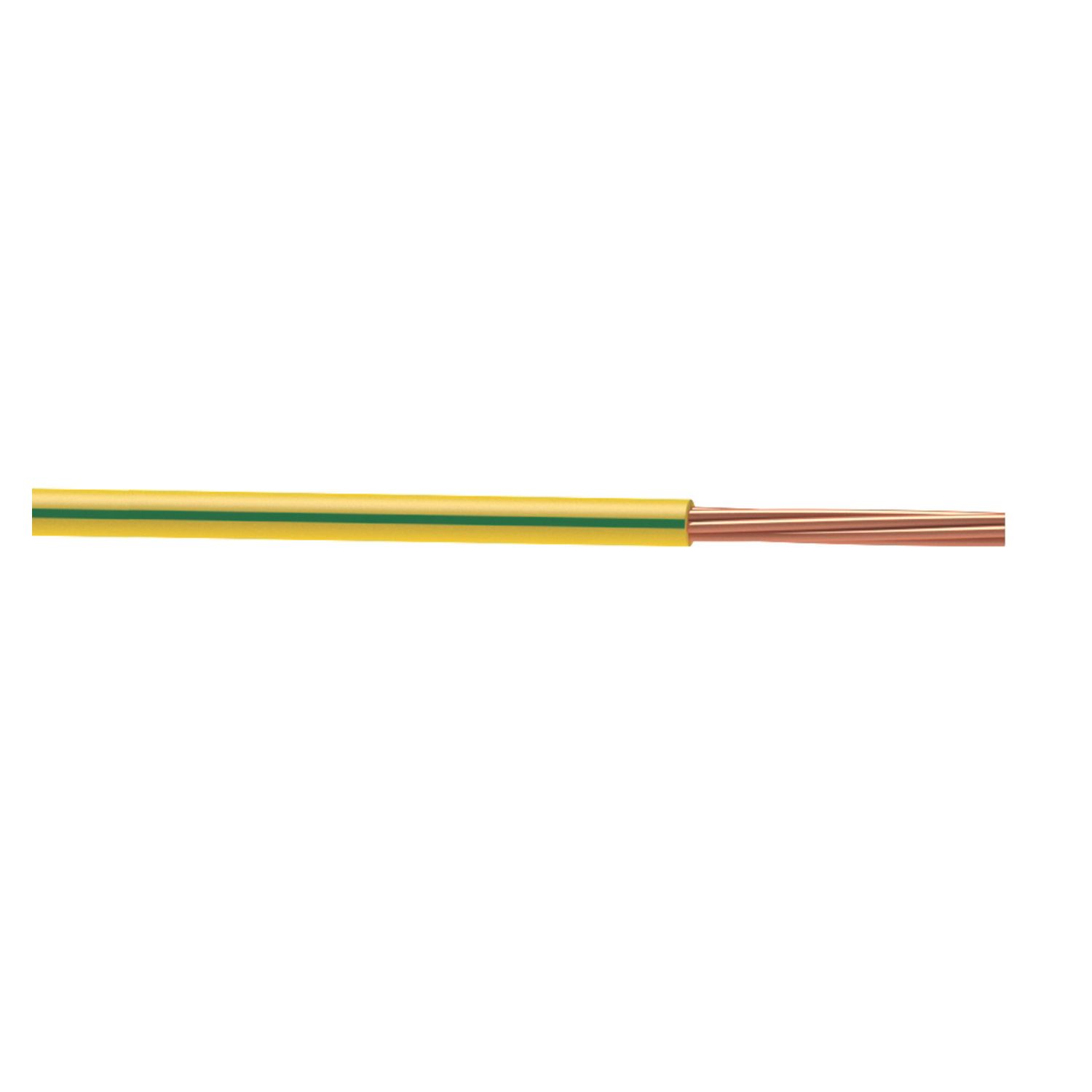 Time 6491X Green/Yellow 1-Core 16mm² Conduit Cable 50m Drum (512JY)
