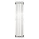 Time Venetian 1500mm x 380mm 5892BTU Matt Chrome Vertical Designer Radiator