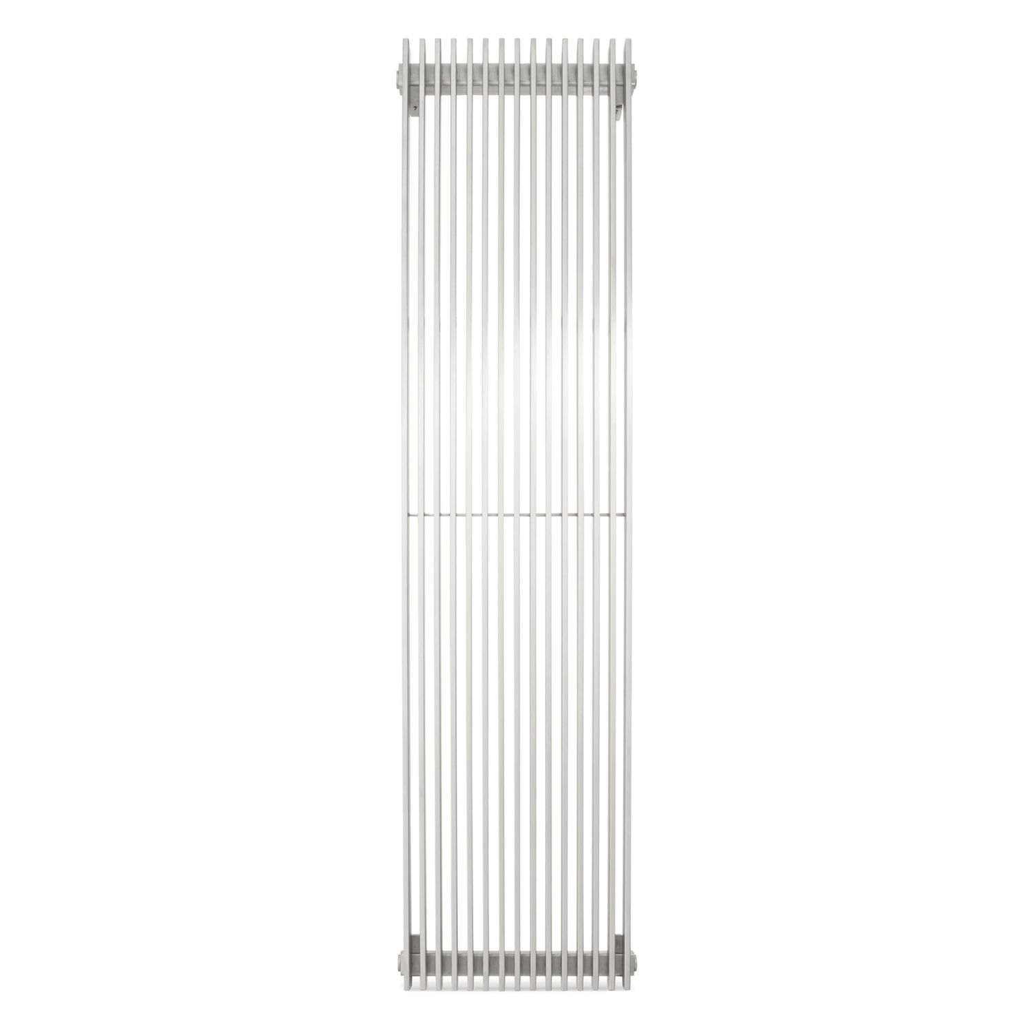 Time Venetian 1500mm x 380mm 5892BTU Matt Chrome Vertical Designer Radiator (512KL)