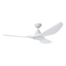 Eglo Portsea LED 1320mm Ceiling Fan Light Matt White 19W 2300lm