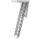 TB Davies MiniFold Insulated 1-Section Metal & Plastic Loft Ladder 3m