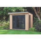 Forest Xtend+ 9' 6" x 8' (Nominal) Pent Insulated Garden Office with Base