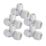 Hep2O  Plastic Push-Fit Reducing Keyless Tee 22mm x 22mm x 15mm 5 Pack