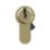 Smith & Locke  6-Pin Double Cylinder Lock 40-40 (80mm) Polished Brass