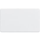 Knightsbridge  2-Gang Blanking Plate Matt White