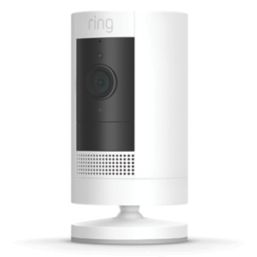 Ring 8SC1S9-WEU0 Battery-Powered White Wireless 1080p Indoor & Outdoor Round Smart Camera