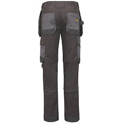 Site Bolden Stretch Holster Pocket Trousers Grey / Black 34" W 32" L