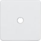 Knightsbridge Screwless 20A Unswitched Flex Outlet  Matt White