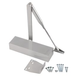 Dorma TS72V Fire Rated Door Closer Silver