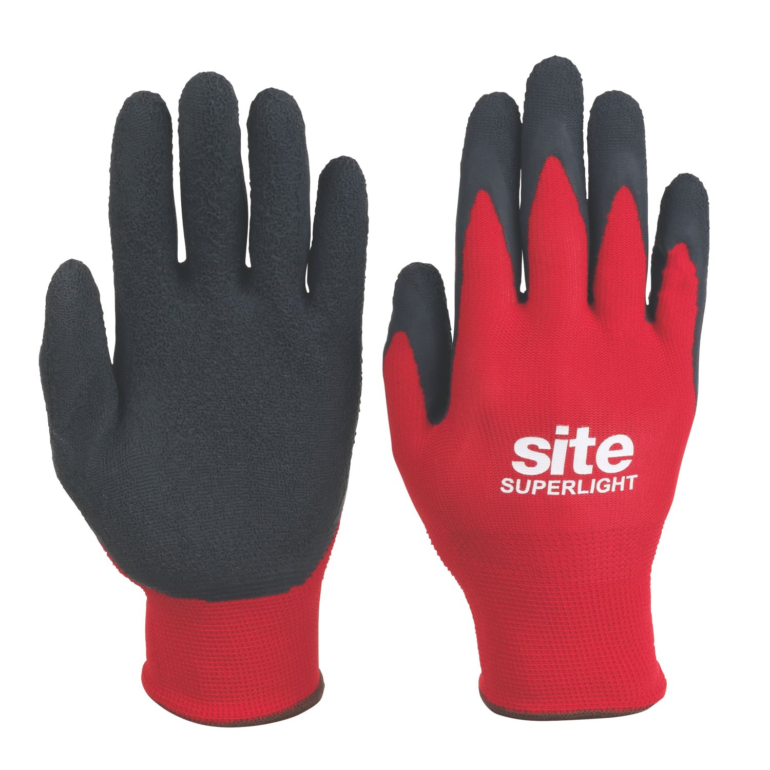 Site Builders Gloves Red / Black Large (5130P)