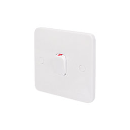 Schneider Electric Lisse 20AX 1-Gang DP Control Switch White with LED