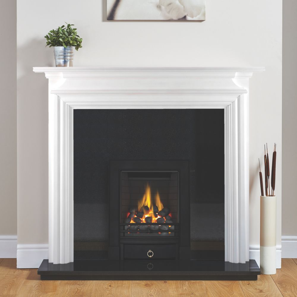 Focal Point Soho Black Slide Control Inset Gas Full Depth Fire