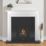 Focal Point Soho Black Slide Control Inset Gas Full Depth Fire 485mm x 180mm x 596mm