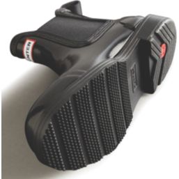 Hunter Commando Gloss Size 8 Womens Black Non Safety Wellies