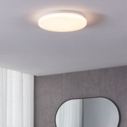 Eglo Frania-S LED Bathroom Ceiling Light White 15W 1800lm