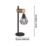 Eglo Townshend 5 Table Lamp Black/Brown