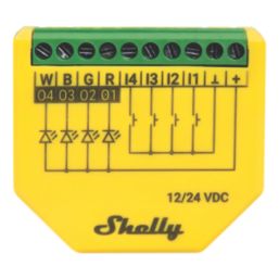 Shelly Plus RGBW-PM Smart Switch 10A