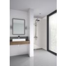 Splashwall  Bathroom Splashback Gloss Ivory 600mm x 2420mm x 4mm